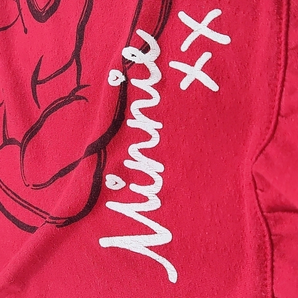 Disney Red Short Sleeve Tee for Fans - Picture 4 of 5